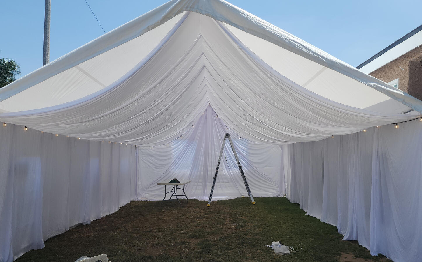This Drape is perfect for Weddings, First Communions